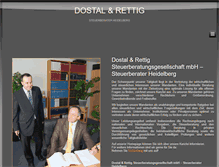 Tablet Screenshot of dostal-rettig.de